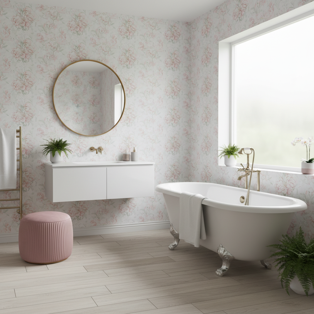 Łazienka bez glazury: Rewolucja w designie – co zamiast płytek?