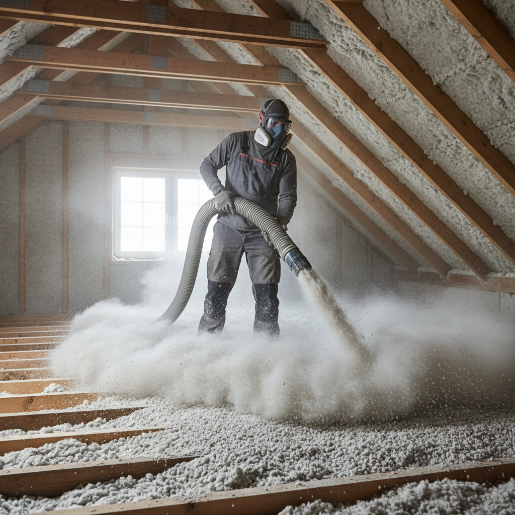 Ocieplenie poddasza nieużytkowego wełną kamienną – Przewodnik po płytach i granulacie