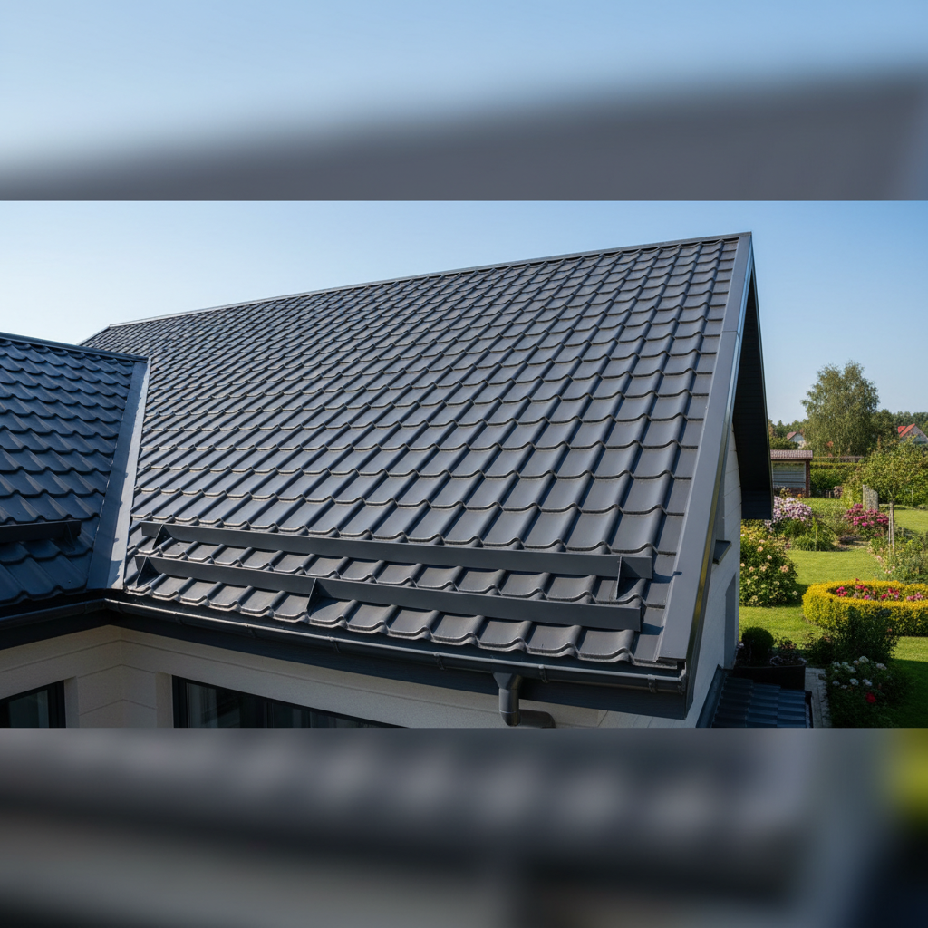 Czym pomalować dach z blachy?