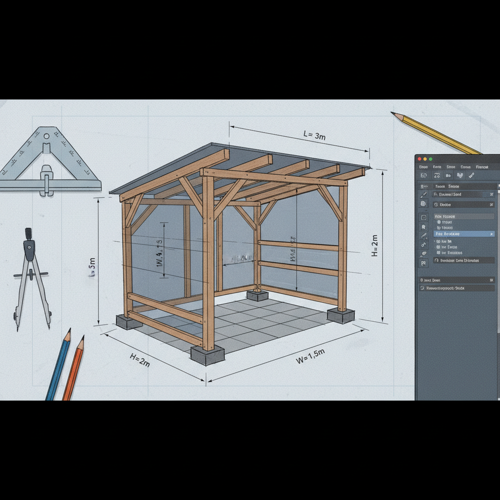Drewutnia dla majsterkowicza: Praktyczny przydomowy skład drewna na opał