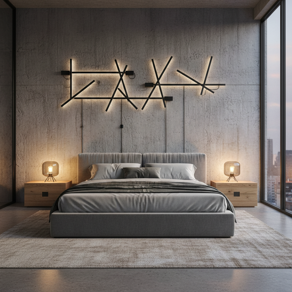 Projekt wnętrza domu: nowoczesne wnętrza w industrialnym stylu