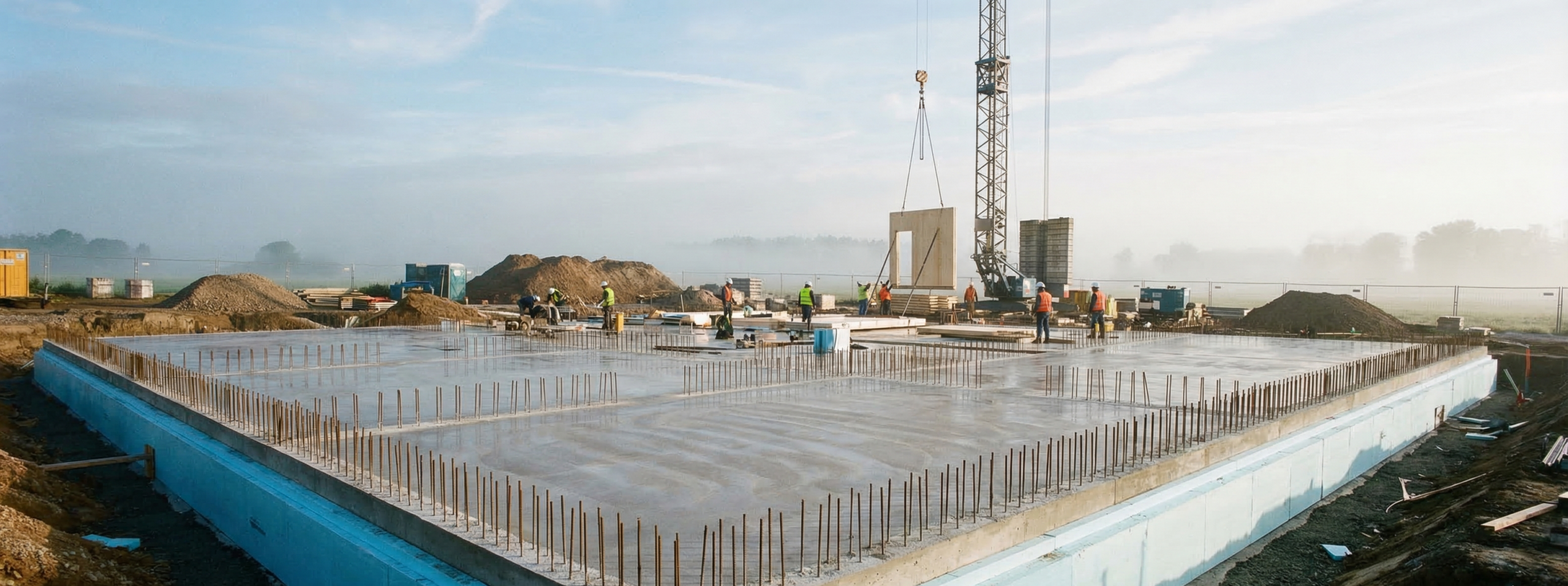 Budowa domu na działce z wysokim poziomem wód gruntowych. Praktyczny poradnik krok po kroku