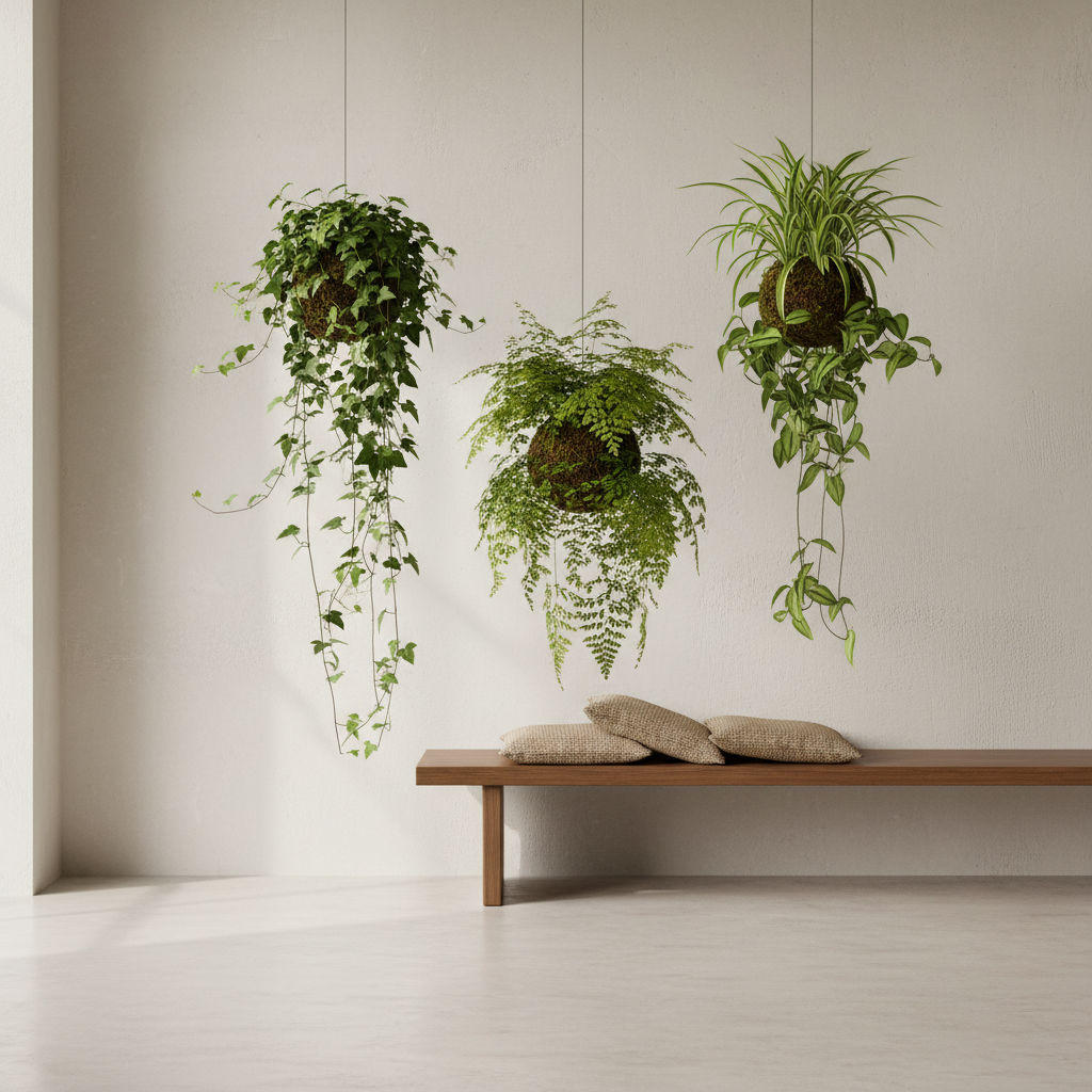 Kokedama, czyli uprawianie roślin w kuli mchu