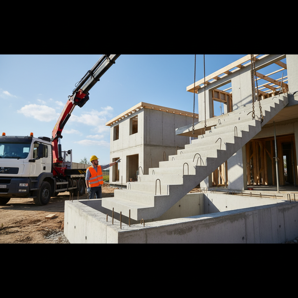 Montaż schodów zewnętrznych w jedną godzinę: Rewolucja w budownictwie