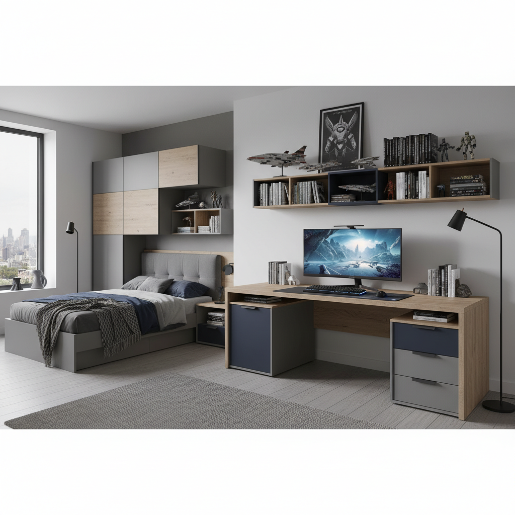 3 pomysły na meble do pokoju ucznia: Szybka metamorfoza przed rokiem szkolnym