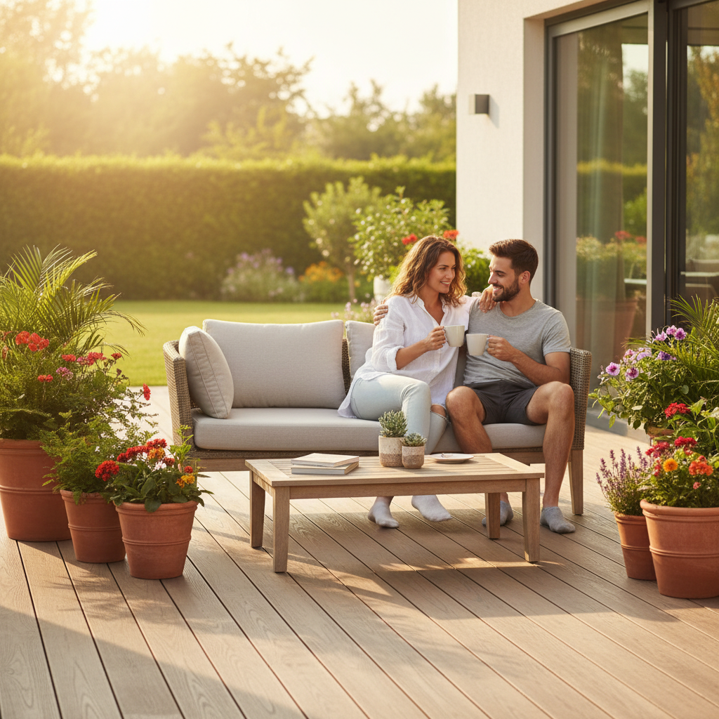 Innowacyjna deska tarasowa kompozytowa EcoTeak: Połączenie trwałości, estetyki i ekologii