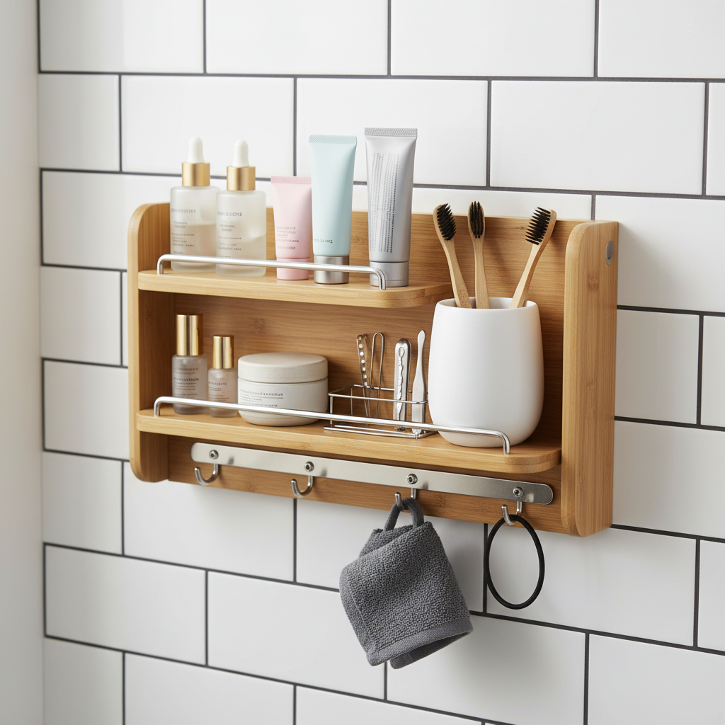 Przechowywanie w łazience. Zrób sam oryginalny organizer do łazienki