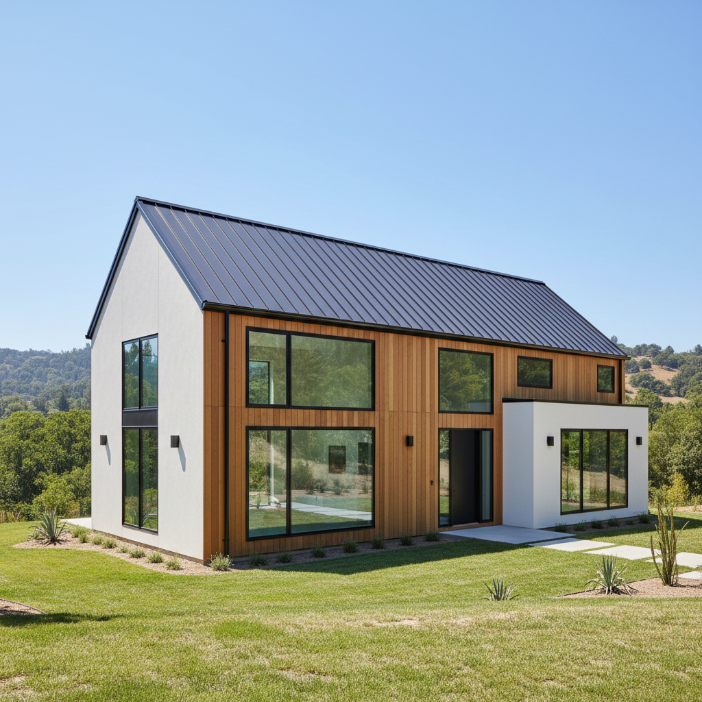 Dobieranie kolorów dachu – inspiracje: Klucz do harmonijnej estetyki domu jednorodzinnego