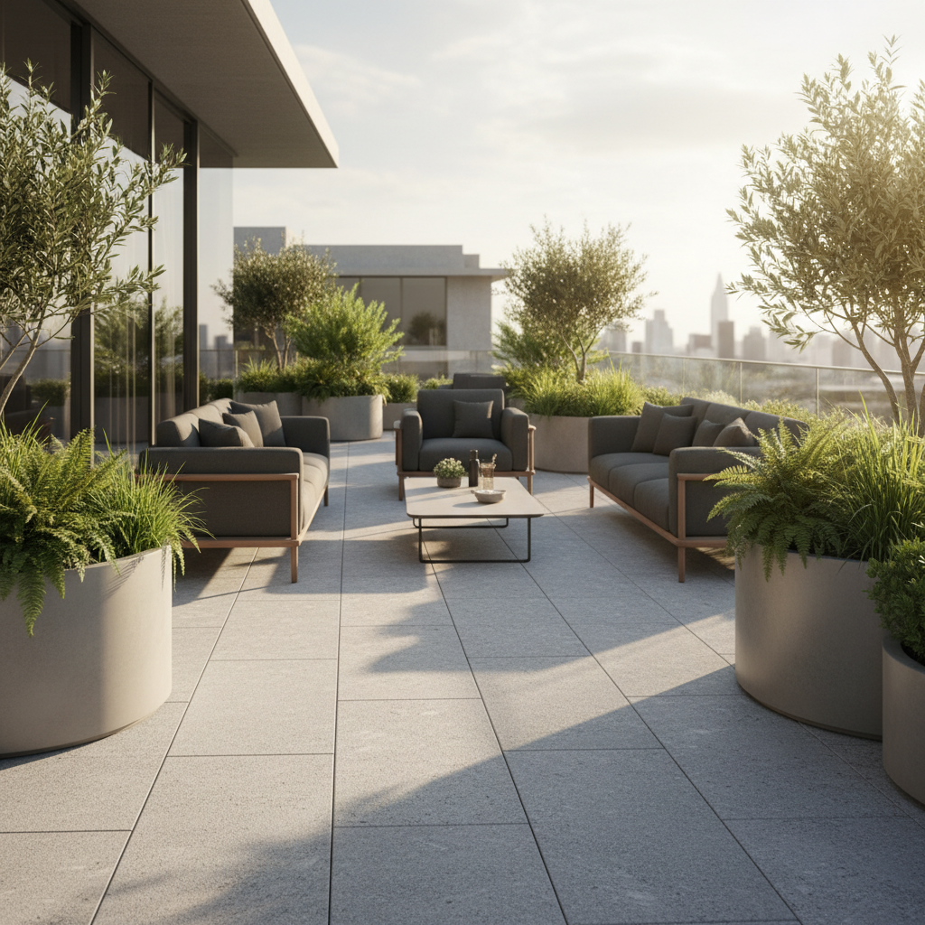 Dekoracja uszlachetnia – płukane kostki brukowe kolekcji Jadar Garden