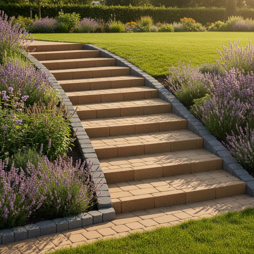 Ogrodowe kreacje z kolekcją palisad firmy Polbruk