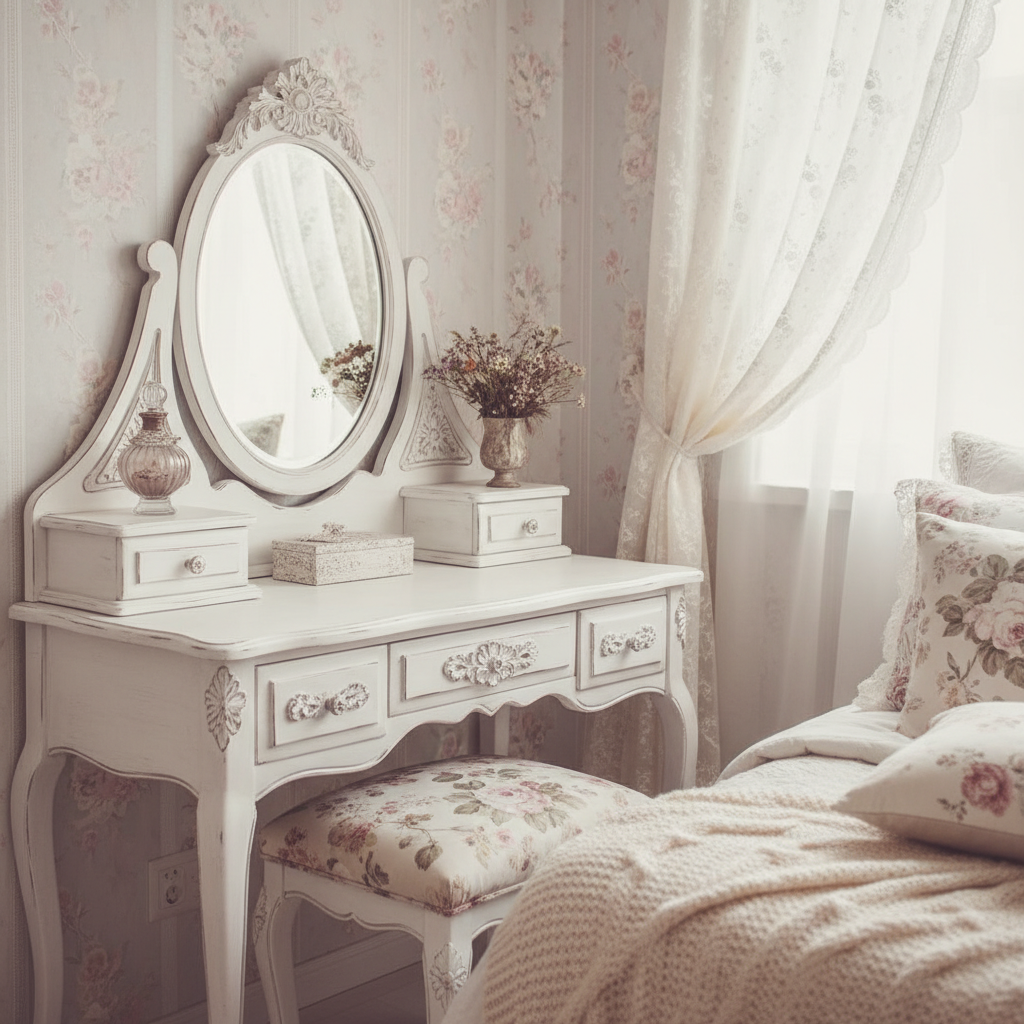 Malowanie mebli drewnianych: Jak dać drugie życie starej komodzie, toaletce i stolikowi?