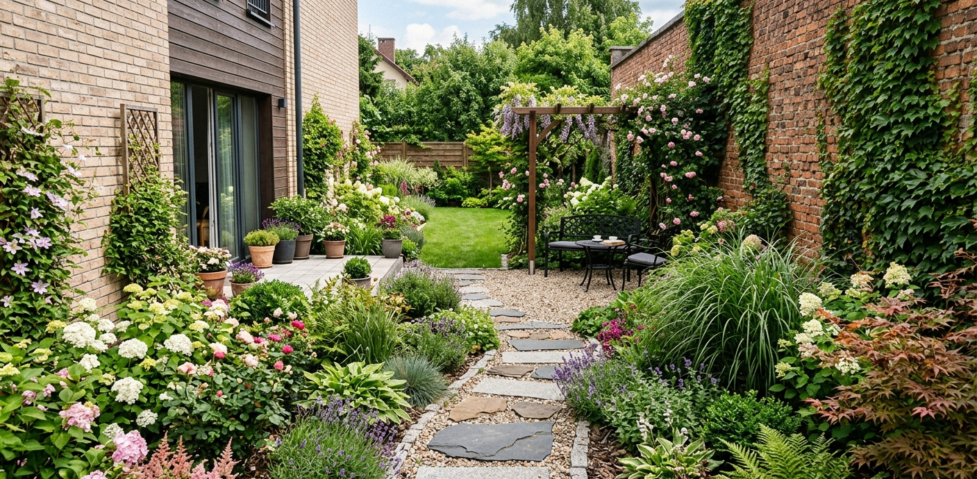 Dom na wąską działkę może być wygodny i estetyczny