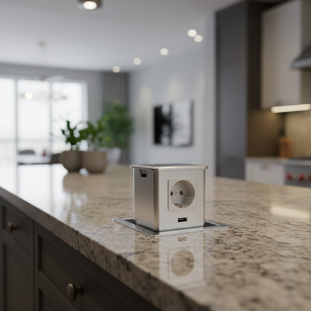 Planujemy rozmieszczenie gniazdek elektrycznych w kuchni