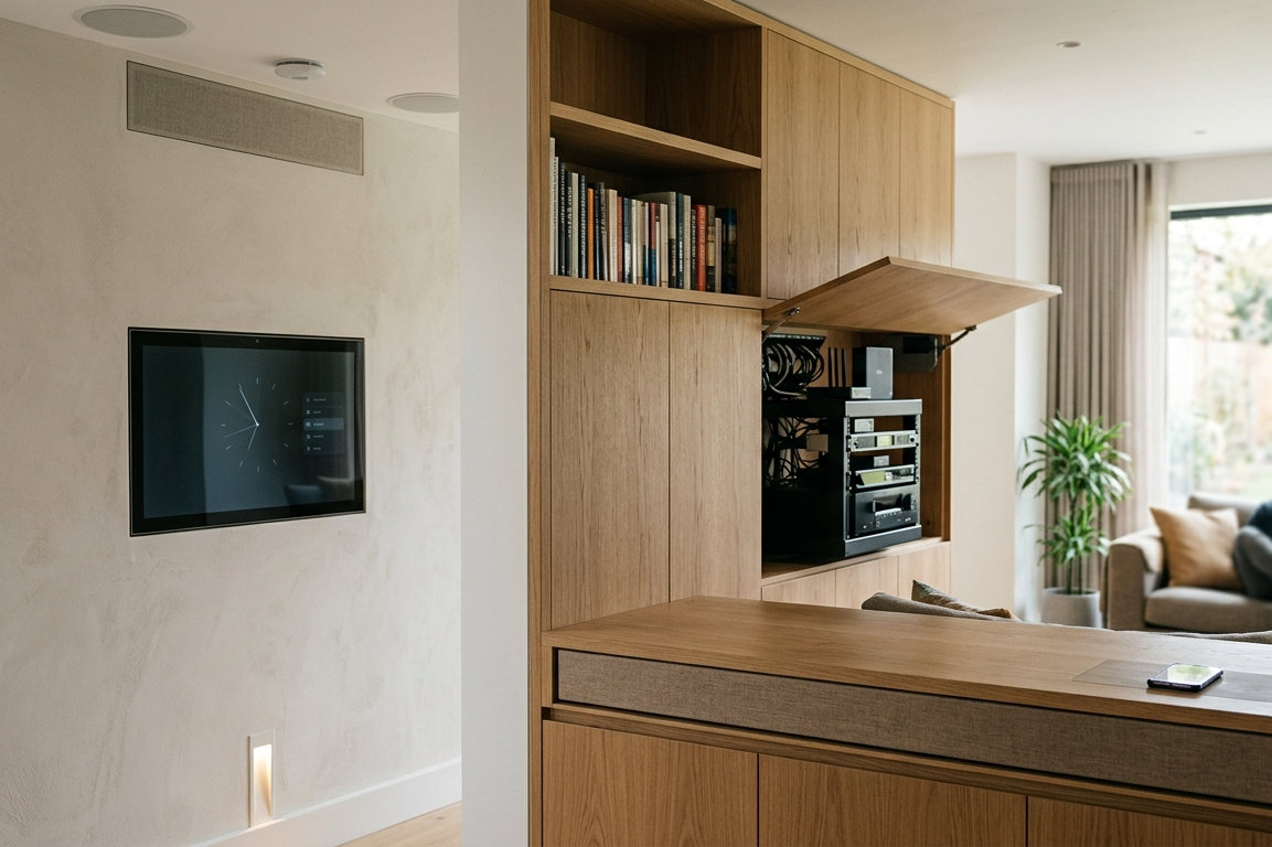 Dyskretny Smart Home: Jak ukryć technologię w ścianach i meblach?